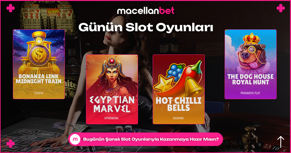 Macellan Bet Günün Slot Oyunları